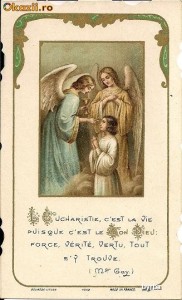 Marturie Catolica - Comuniune Helene Stoicesco - Bucuresti 5 Iunie 1932 foto