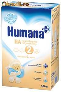 Lapte praf Humana HA2, PB foto