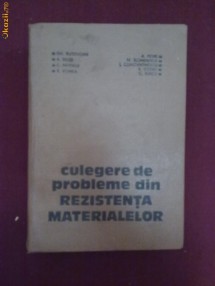 V03H  Colectiv autori - Culegere de probleme din rezistenta materialelor foto