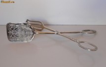 CLESTE PENTRU SERVIT - METAL ALB ARGINTAT, ANGLIA foto