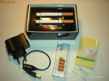E-Health Tigara Electronica SET 2 TIGARI + 10 Rezerve + Incarcator camera + usb ++Produse Sigilate++ ++Garantie++ foto