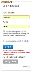 okazii suspenda conturi pe nedrept