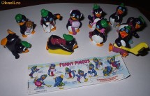 SURPRIZE KINDER -  FUNNY  PINGOS  - SERIE COMPLETA foto