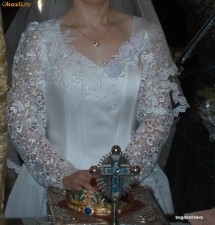 Rochie mireasa pentru 1,5 - 1,7m inaltime foto
