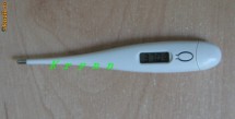 Vand termometru digital pentru copii si adulti: afisaj digital cu 3 digit; alimentare: o baterie LR 44. Produsul este Nou Ambalat. Pret: 20 Ron foto