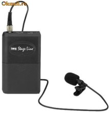 Transmitator cu microfon lavaliera Stage Line TXS-822LT foto