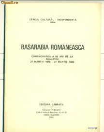 Basarabia Romaneasca -Cercul Cultural Independenta Koln foto
