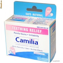 Camilia, Boiron, Camillia: remediu eficient eruptii, dintisori, eruptie, dinti; cutie sigilata cu 15 doze unica folosinta-cititi cu atentie descrierea