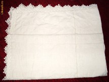 Cearceaf traditional - tesut la razboi - vechime 80 de ani ! foto