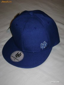 Sapca albastra HoodBoyz 7 3/8 gen New Era Hip Hop foto