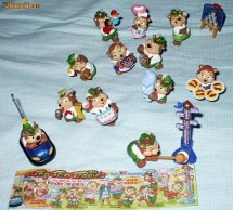 SURPRIZE KINDER - TOP TEN TEDDIES VOLKFEST - SERIE COMPLETA foto