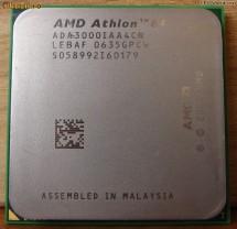 Procesor AMD Athlon 64 3000+ 1.80GHz - socket AM2 - impecabil - 100 lei foto