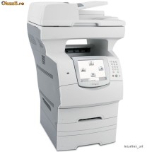 Lexmark X646e, Imprimanta Laser, Copiator, Fax, Scanner, USB, Monocrom