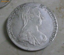 Brosa taler Austria 1780 foto