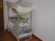 Masa de infasat bebe + cadita foto