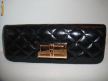 GEANTA  CHANEL PLIC BLACK (DIN PIELE)