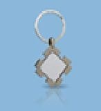 Breloc metal, romb photo Breloc metal, romb
