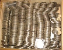 2,5KG ARGINT MONEZI 1870-1890 SPANIA