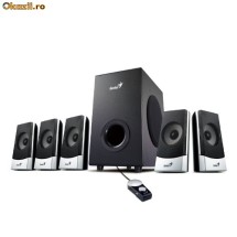 Boxe 5.1 Genius SW-5.1 1500 Black, 45W(Subwoofer 20W+5 sateliti*5W), 1500W PMPO, 220V-EU, 3173057510