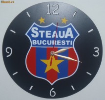 Ceas de perete cu sigla STEAUA