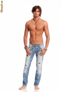 Blugi conici Escape Jeans Clubbing Star, model slim fit [Cod: ESBC003] foto