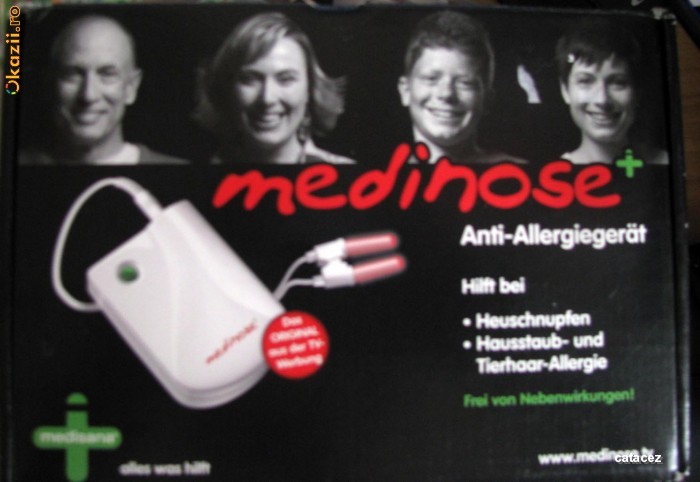 Aparat anti-alergic (impotriva alergiilor), marca MEDINOSE foto mare