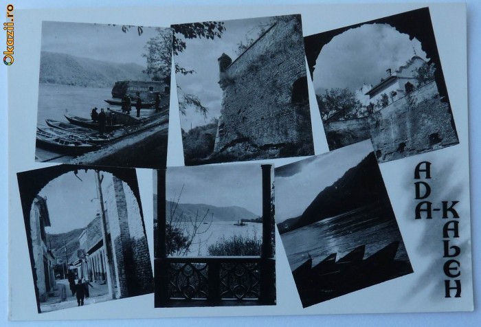 Ada Kaleh , 6 cadre ,1957 foto mare