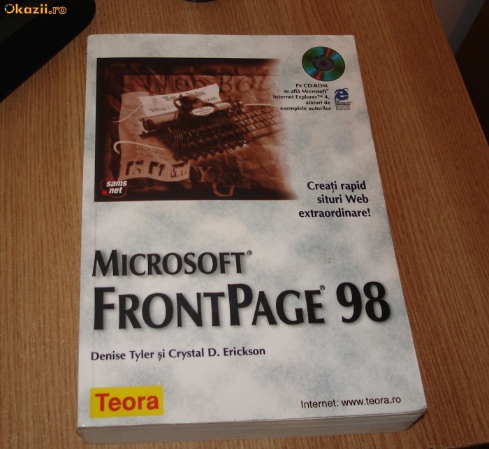 Microsoft Frontpage 98 - Teora foto mare