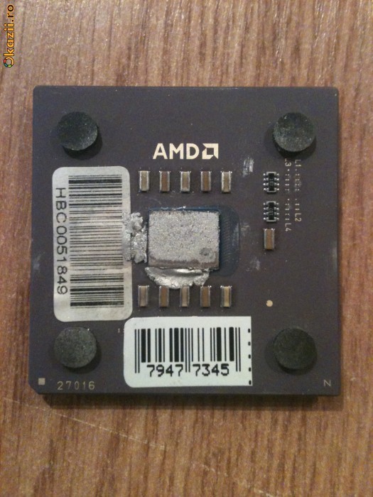 Procesor AMD Duron 950 foto mare