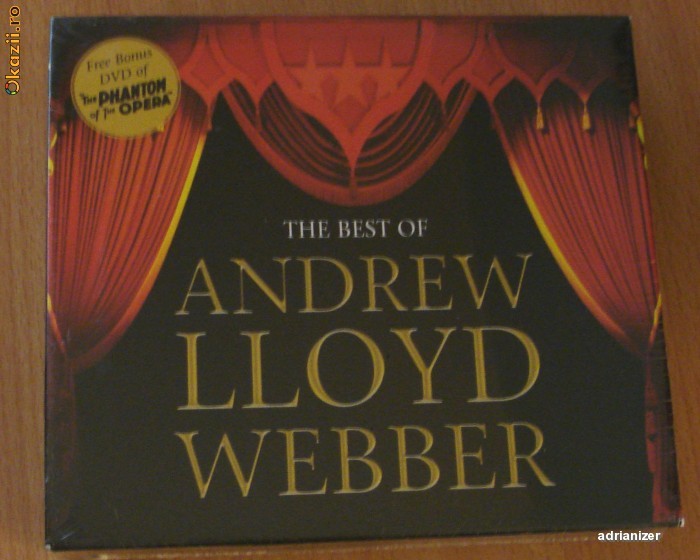 Andrew Lloyd Webber - The Best Of (2CD+DVD)*RARITATE* foto mare