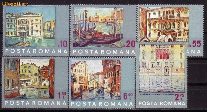 Romania L810 Reprod arta-Venetia 1972 foto mare