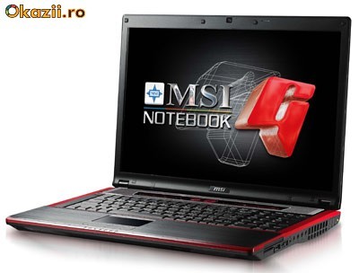 Vand MSI GX720 foto mare