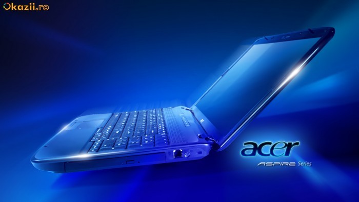 laptop acer aspire 5735z windows 7 foto mare