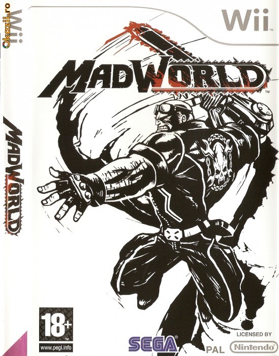 JOC WII MAD WORLD ORIGINAL PAL MULTIPLAYER foto mare