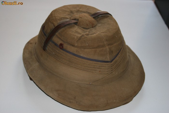 ww2  casca tropicala britanica sau germana foto mare