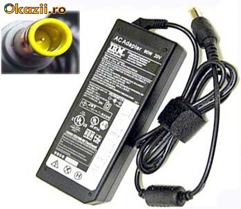 Alimentator 20V 4,5A IBM Lenovo Original 90W foto mare
