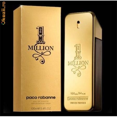 Paco Rabanne 1 Million 100ml , 100% ORIGINAL foto mare