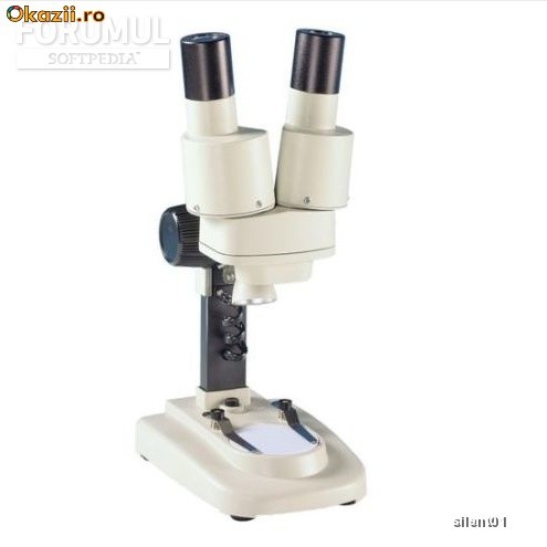stereo microscop pentru numismatica microscop numismatica 20X foto mare