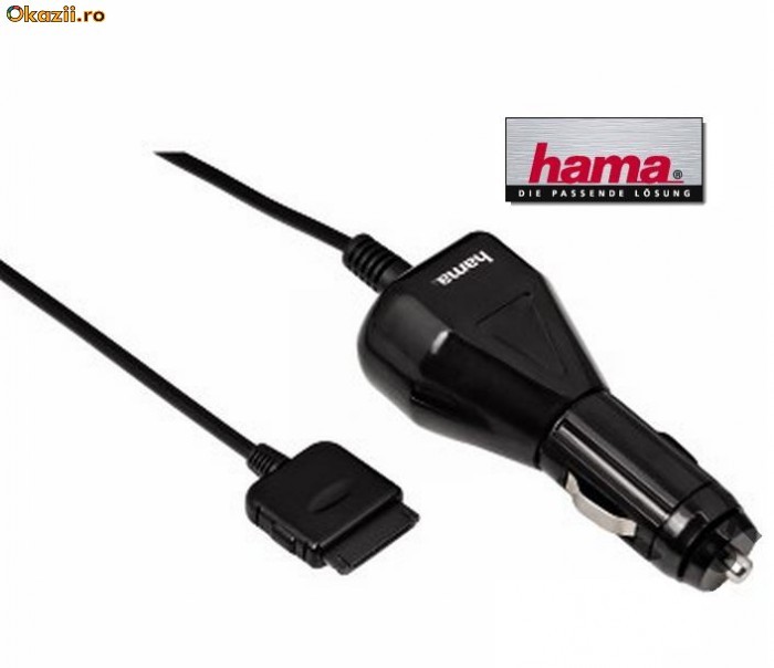 Incarcator auto 12 V pentru MP3 Creative original hama foto mare