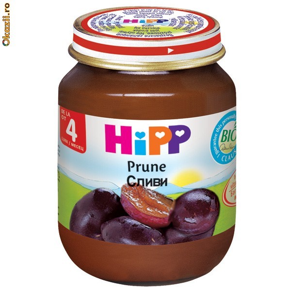 HiPP Piure de prune - 125gr foto mare