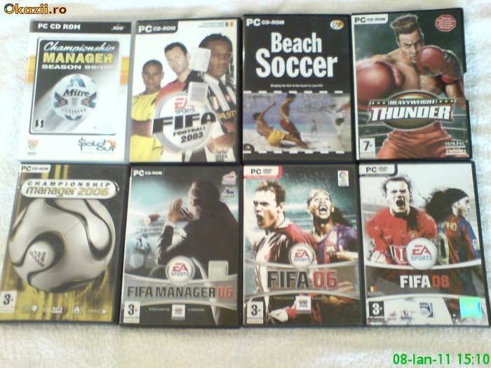Jocuri pc!!! FIFA,NFS,GRID,HITMAN,WORLD OF WARCRAFT ETC. OKAZIE foto mare