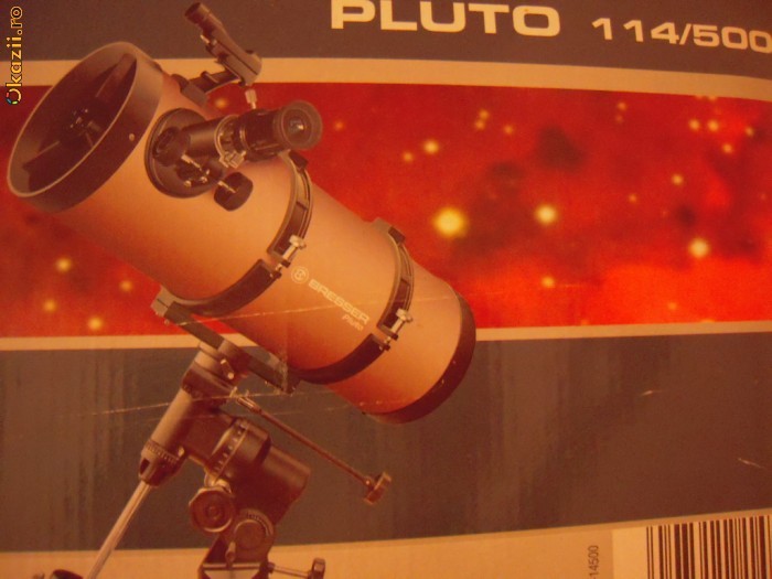 telescop astronomic BRESSER-model pluto ,sigilat foto mare