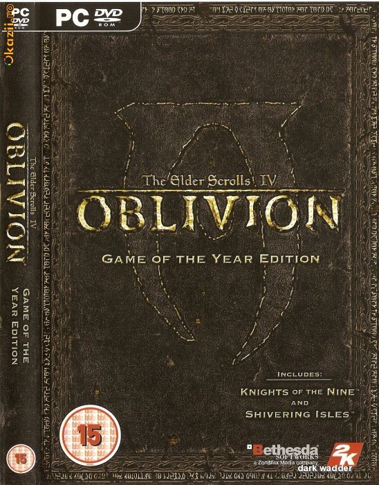 JOC PC THE ELDER SCROLLS IV OBLIVION GAME OF THE YEAR ED ORIG foto mare