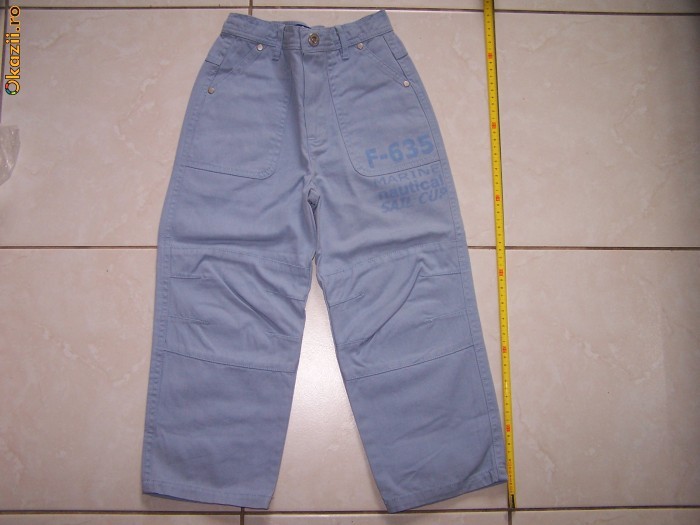 Pantalonasi baietel bleumarin 6 ani foto mare