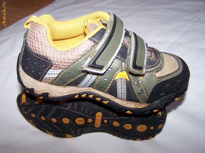 Pantofi sport piele/textil CLARKS CICA nr.27, UK 81/2G(interior 17cm) foto mare