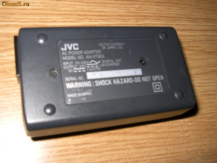 INCARCATOR ACUMULATORI CAMERA - JVC foto mare