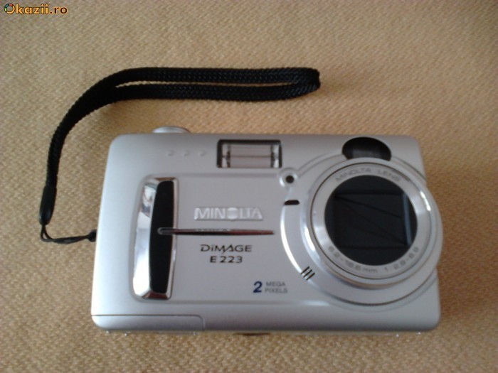 Minolta E223 sau schimb cu obiectiv cu baioneta pentax K foto mare