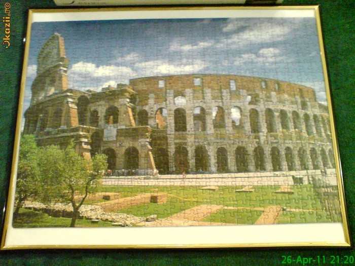 Puzzle-uri  ASAMBLATE  de 500-1000 de piese, Castele, Monumente Istorice si diferite peisaje superbe!!! foto mare
