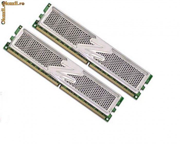 Memorii DDR2 2X512MB OCZ PC2-6400 Platinum Edition XTC foto mare