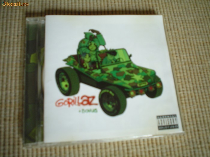 gorillaz cd plus bonus foto mare